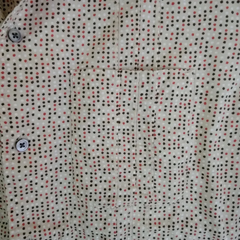 BANANA REPUBLIC | Men's collared short sleeve button-down shirt XLARGE